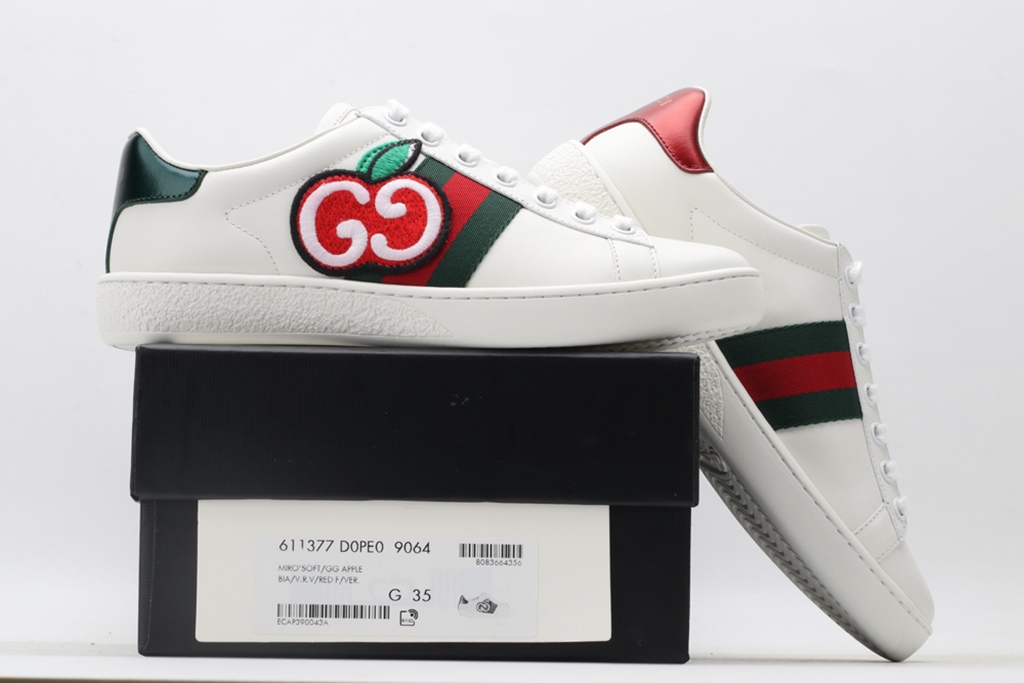 Women s Ace sneaker with GG apple